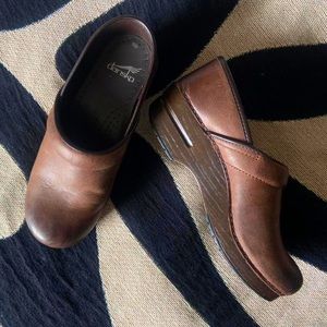 Brown Dansko Clogs